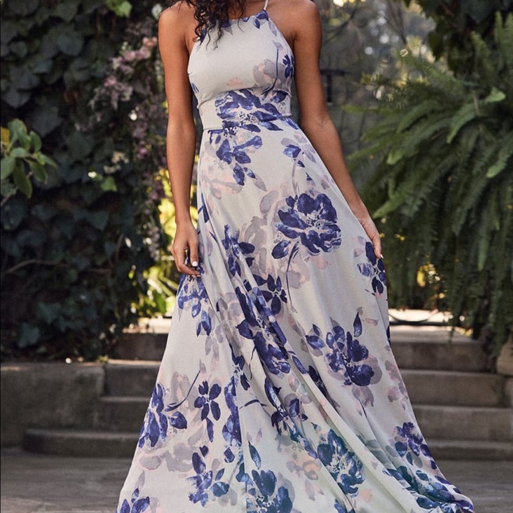 Lulus maxi dress
